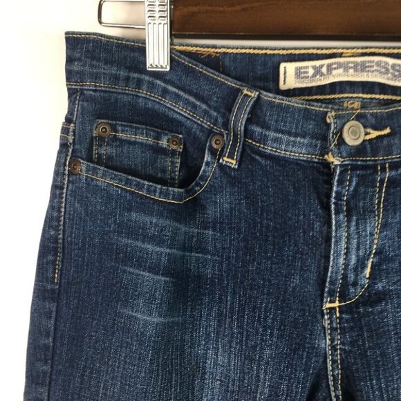Express Sarula Precision Fit Jeans Size 4 Reg - Picture 2 of 8